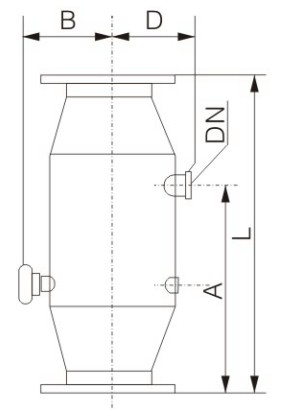 直通反沖洗過濾器結(jié)構(gòu)圖